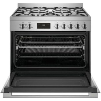 Electrolux Premium 90 x 60 Freestanding Cooker With Bottom Electric Oven, Cooking Range With 5 Burners And 125L XXL Oven Capacity, Dual Convection Fan, One Hand Ignition, Thermocouple Safety, Silver, EFE915SD, 1 Year Warranty