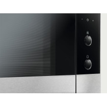 Electrolux 90 Cm Premium Built In Electric Oven With Fan, 77L XXL Oven Cavity Size With 2 Baking Levels, Oven Door Stays Cool Always, Multifunctional Oven With Pizza Setting/Turbo Grilling, Black/Silver, EOM5420AAX, 1 Year Warranty