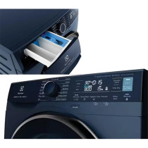 Electrolux Abaya Cycle 10/7 Kg Washer Dryer, 1400 RPM, EcoInverter Motor, Fully Automatic Front Load Combo Washing And Drying Machine, 15 Programs, Ultramix/Delay Timer/Sensi Care/Child Lock, Dark Blue, EWW1042R7MB, 1 Year Warranty