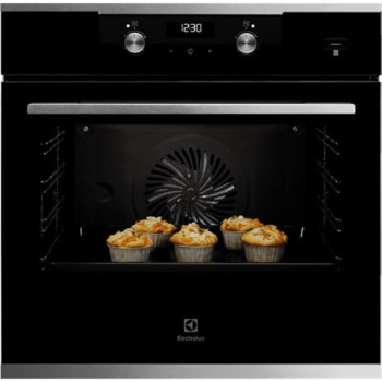 Electrolux Electric Multi-Function Steam Bake Catalytic Oven, 60 Cm, Black, KODEC60X, 1 Year Warranty