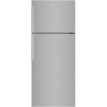 Electrolux 460L Gross Top Mount Double Door Refrigerator, 2 Doors Fridge With Even Tempeture Cooling System, Twist And Serve Ice Maker, Silver, EMT85610X, 1 Year Warranty