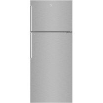 Electrolux 460L Gross Top Mount Double Door Refrigerator, 2 Doors Fridge With Even Tempeture Cooling System, Twist And Serve Ice Maker, Silver, EMT85610X, 1 Year Warranty