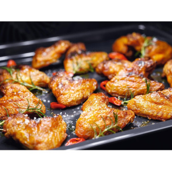 Electrolux 60 Cm Premium Built-In Combination Microwave Oven, 43L Large Oven Capacity With Fan, Functions Includes Baking/Grilling/Defrost/Cooling Fan, Ultimate Taste 500, Black, KVLBE00X, 1 Year Warranty