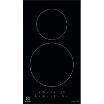 Electrolux 30 Cm Built-In Induction Hob With 2 Cooking Zones And Touch Controls, Power Boost Provides Quick Intense Heat, Residual Heat Indicator Lights, Safe Fast And Efficient Cooking, Black, LIT30230C, 1 Year Warranty