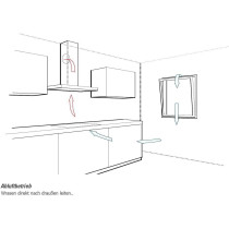 Gorenje Aluminum 60 Cm, Undercabinet Cooker Hood,High Extraction Rate, Re-Circulating Hoods, Super Quiet, Silver, WHU629ES/S, 1 Year Warranty