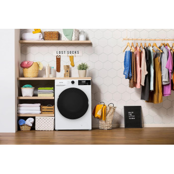 Gorenje 10 Kg And 6 Kg Wash Dry, Fully Automatic Washer Dryer With Inverter Motor, Delay Start And Quick Wash Function, White, WD10514WS, 1 Year Warranty
