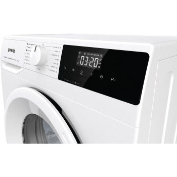 Gorenje 7 Kg Fully Automatic Front Load Washing Machine, 15 Programs, Snowflake Drum And Self Cleaning Program, Steam Function, 1200 RPM, White, WNHPI72SCS, 1 Year Warranty