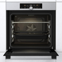 Gorenje 60 Cm Built In Electric Oven With Fan, 77 Liters Capacity, Stainless Steel, Silver/Black, BOS6747A01X, 1 Year Warranty