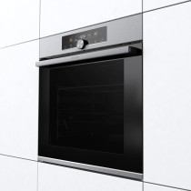 Gorenje 60 Cm Built In Electric Oven With Fan, 77 Liters Capacity, Stainless Steel, Silver/Black, BOS6747A01X, 1 Year Warranty