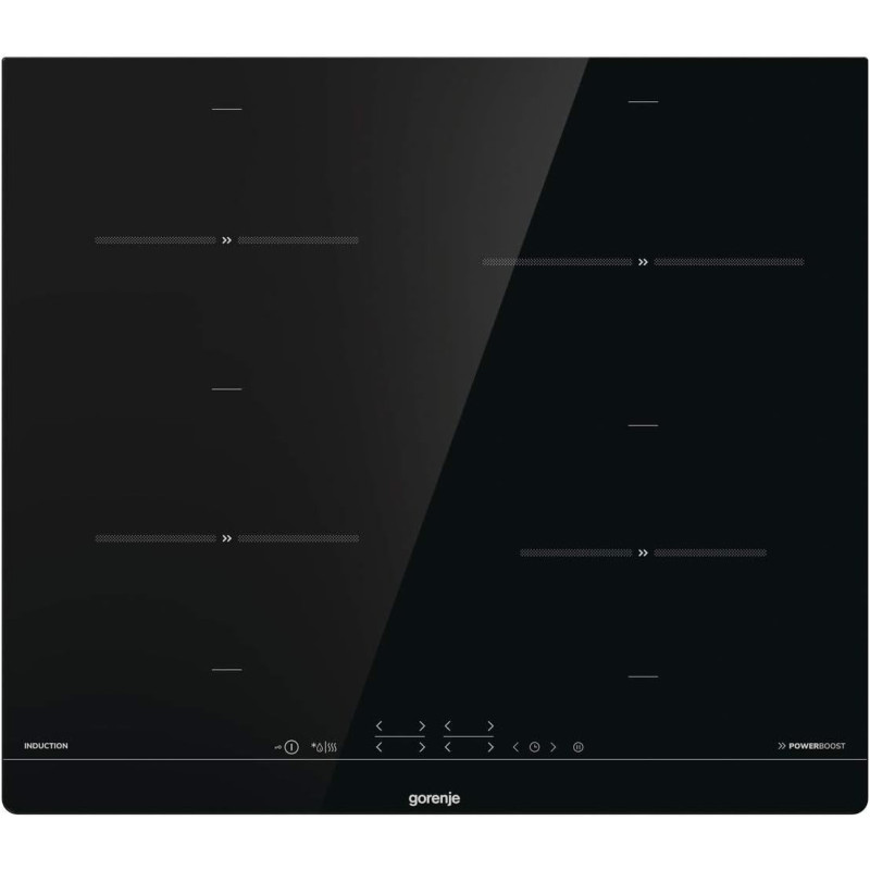 Gorenje 60 Cm Built In Ceramic Hob, Touch Control Operation, Stay Warm Function, Time And Pause Function, Black, ECT641BSC, 1 Year Warranty