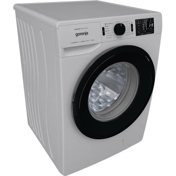 Gorenje 10 Kg Fully Automatic Front Load Washing Machine, 16 Programs, Energy And Water Efficient, Wave Drum, 1400 RPM, Silver,WNEI14AS/A, 1 Year Warranty
