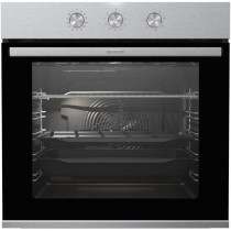 Gorenje 60 Cm Built In Electric Oven With Fan, 77 Liters Capacity, Stainless Steel, Silver/Black, BO6727E03X, 1 Year Warranty
