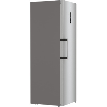 Gorenje Freestanding Upright Fridge, Gross Capacity 398 Liters, Even Temperature System, Humidity Control Function, Silver, R619DAXL6UK, 1 Year Warranty