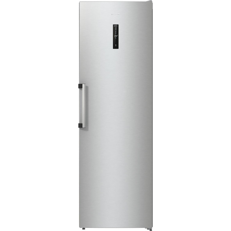 Gorenje Freestanding Upright Fridge, Gross Capacity 398 Liters, Even Temperature System, Humidity Control Function, Silver, R619DAXL6UK, 1 Year Warranty