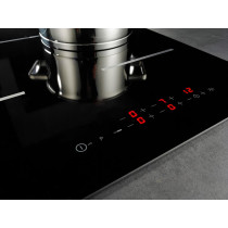 Gorenje 60 Cm Built In Glass Ceramic Hob Touch Control Operation, Stay Warm Function, Black, ECT648ORAB, 1 Year Warranty