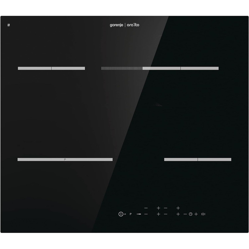 Gorenje 60 Cm Built In Glass Ceramic Hob Touch Control Operation, Stay Warm Function, Black, ECT648ORAB, 1 Year Warranty