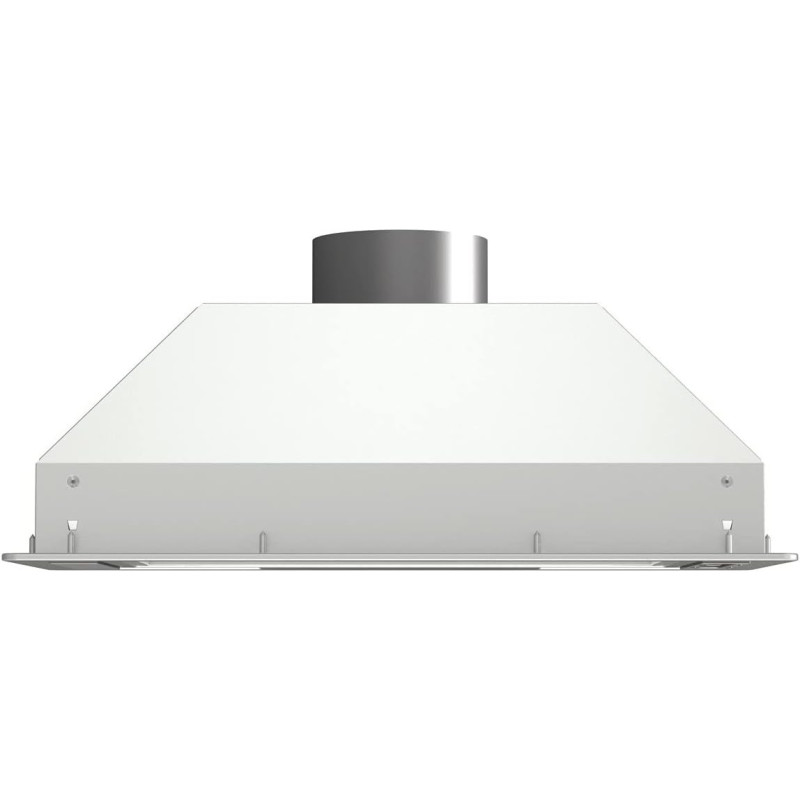 Gorenje 60 Cm Built In Cooker Hood, Canopy Style, White/Silver, BHI611ES, 1 Year Warranty