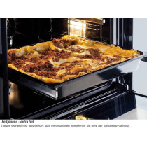 Gorenje 60 Cm Built In Combined Steam Oven, 73 Liters Capacity, Stainless Steel, Black/Silver, BCS798S24X, 1 Year Warranty