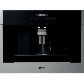 Gorenje Built In Fully Automatic Coffee Machine 1.8 Liters, Black/Silver, CMA9200UX, 1 Year Warranty