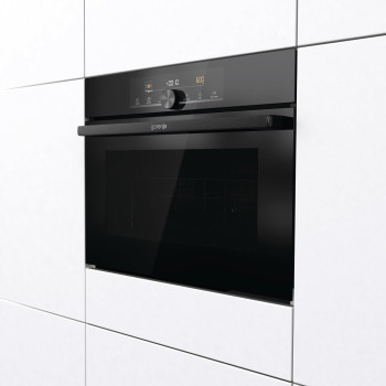 Gorenje 60 Cm Built In Microwave Electric Oven With Fan, 50 Litres Capacity, Black, BCM4547A10BG, 1 Year Warranty