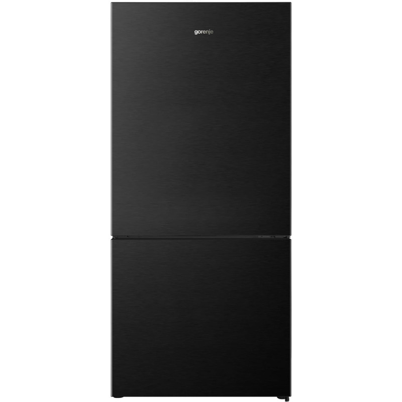 Gornenje Reversible Door Bottom Mount Refrigerator, Gross Capacity 605 Liters/Net 463 Liters, Black, NRK8171B4, 1 Year Warranty