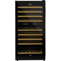 Terim 25 Bottle Beverage Cooler, 90 Liters Single Zone Chiller, Touch Control Panel, Led Screen, Two Layers Glass Door, Black, TERBC30SZ, 1 Year Warranty