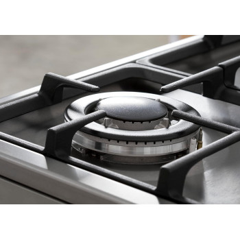 Terim 60 x 60 Cooker, 4 Gas Burners, Stainless Steel, Silver, 1 Year Warranty