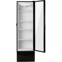 Terim 320 Liters Upright Bottle Cooler, Showcase Chiller, Black, TERSC320W, 1 Year Warranty