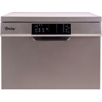 Terim 60 Cm Freestanding Dishwasher With 12 Place Settings, Quick Clean And Active Drying Function, Delay Timer And Half Load Option, Dark Silver, TERDW1205VS, 1 Year Warranty