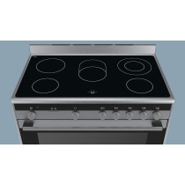 Siemens 90 x 60 Cm Ceramic Cooker, Silver, Hy738357M, 1 Year Warranty
