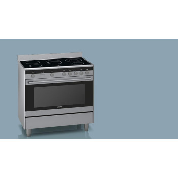 Siemens 90 x 60 Cm Ceramic Cooker, Silver, Hy738357M, 1 Year Warranty