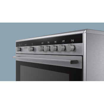 Siemens 90 x 60 Cm Ceramic Cooker, Silver, Hy738357M, 1 Year Warranty