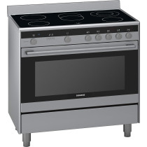 Siemens 90 x 60 Cm Ceramic Cooker, Silver, Hy738357M, 1 Year Warranty