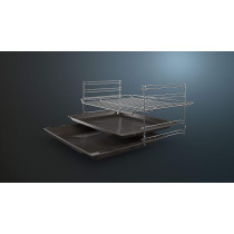 Siemens 60 Cm Freestanding Gas Cooker With Sabaf Burners, Hg2M30E50M, Silver, 1 Year Warranty