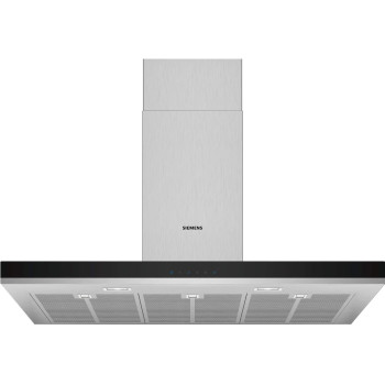 Siemens 90 Cm Wall Mounted Cooker Hood, Box Design, LC97BHM50B, 1 Year Warranty