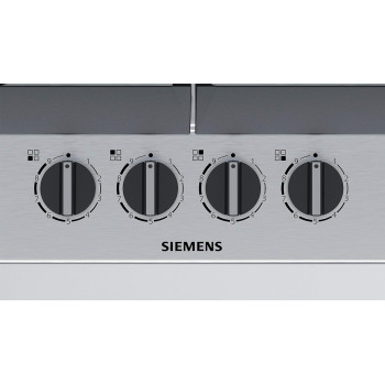 Siemens 60 Cm Built In Gas Hob With Sabaf Burners, Silver, EC6A5PB90M