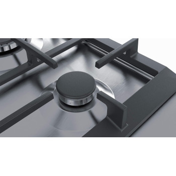 Siemens 60 Cm Built In Gas Hob With Sabaf Burners, Silver, EC6A5PB90M