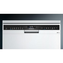 Siemens iQ500, 60cm Home Connect Freestanding Dishwasher With 14 Place Settings, White, SN25HW76MM, 1 Year Warranty