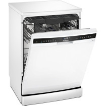 Siemens iQ500, 60cm Home Connect Freestanding Dishwasher With 14 Place Settings, White, SN25HW76MM, 1 Year Warranty