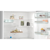 Siemens 682 Litres Bottom Mount Freestanding Refrigerator, Silver Inox, KG86NAI31M, 1 Year Warranty