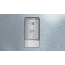 Siemens 682 Litres Bottom Mount Freestanding Refrigerator, Silver Inox, KG86NAI31M, 1 Year Warranty