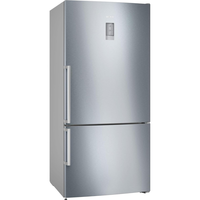 Siemens 682 Litres Bottom Mount Freestanding Refrigerator, Silver Inox, KG86NAI31M, 1 Year Warranty