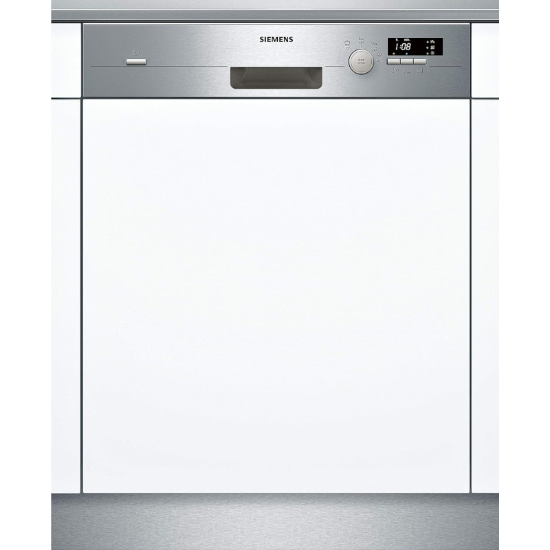 Siemens 12 Place Settings Semi Integrated Dishwasher, White, Sn54D500Gc, 1 Year Warranty