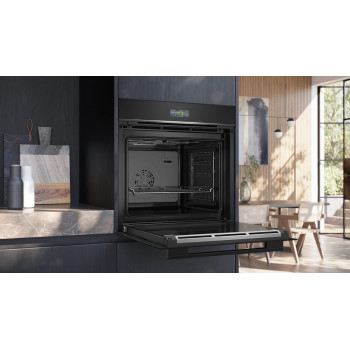 Siemens iQ700, 60cm Home Connect Built In Electric Oven With Fan, 10 Cooking Functions, HB732G1B1M, Black, 1 Year Warranty