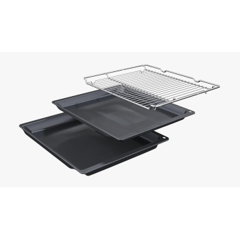 Siemens iQ700, 60cm Home Connect Built In Electric Oven With Fan, 10 Cooking Functions, HB732G1B1M, Black, 1 Year Warranty