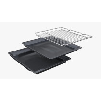 Siemens iQ700, 60cm Home Connect Built In Electric Oven With Fan, 10 Cooking Functions, HB732G1B1M, Black, 1 Year Warranty
