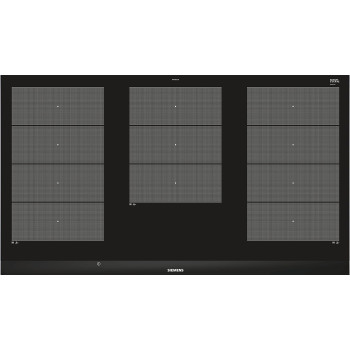 Siemens 90 Cm Built In Induction Hob, Black, Ex975Lxc1E, 1 Year Warranty