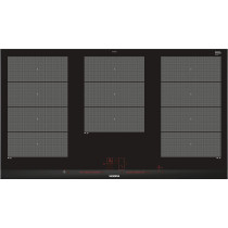 Siemens 90 Cm Built In Induction Hob, Black, Ex975Lxc1E, 1 Year Warranty