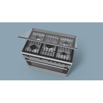 Siemens 90 Cm Freestanding Combination Cooker, HQ738357M, 1 Year Warranty