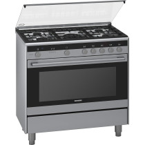 Siemens 90 Cm Freestanding Combination Cooker, HQ738357M, 1 Year Warranty